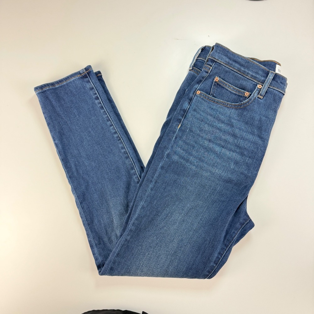 Denim Forum Womens 30 Skinny Jeans Blue High Rise Stretch The Lola Aritzia